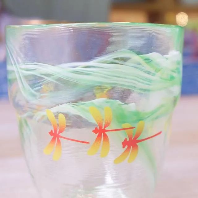 Tsukiyono Shōchū Glass (Aosen)