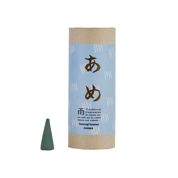 Ame Rain raindrop pattern Japanese cone Incense Stick at Grandmama Store in Hong Kong