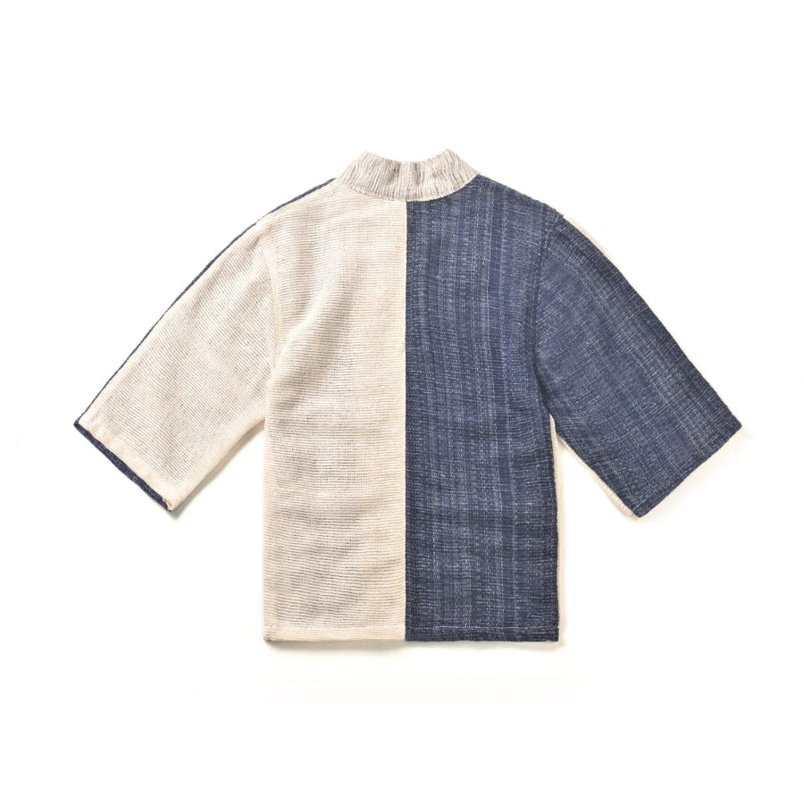 Back view flat-lay of the Hand-cranked Kimono in Mt. Fuji at Grandmama Store in Hong Kong.