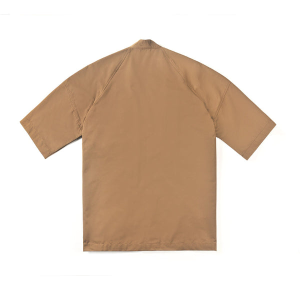 Back view of the Brown Morikawa Yama Kimono Jacket at Grandmama Store in Hong Kong.