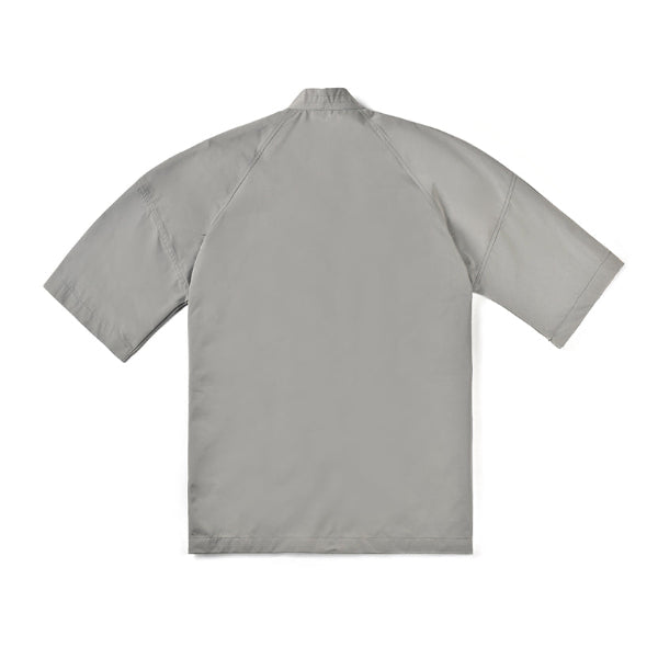 Back view of the Grey Morikawa Yama Kimono Jacket at Grandmama Store in Hong Kong.