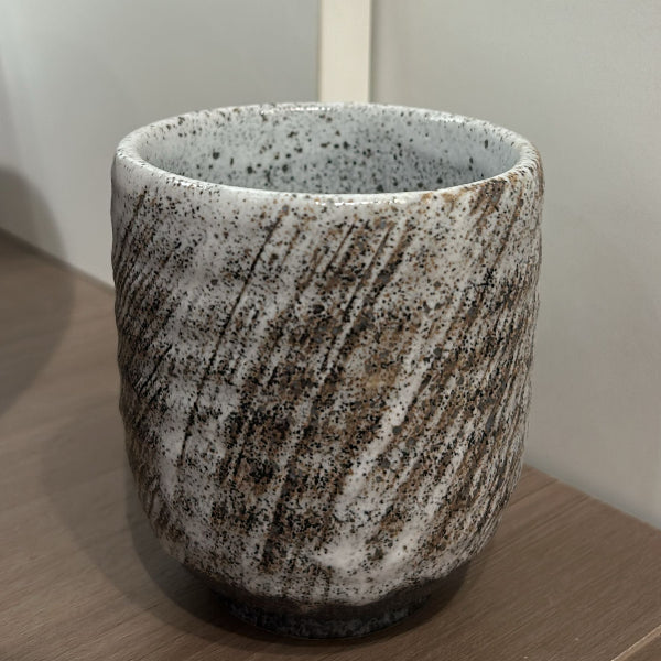 Japanese Swirl‑Pattern Tea Cup front view at Grandmama Store in Hong Kong