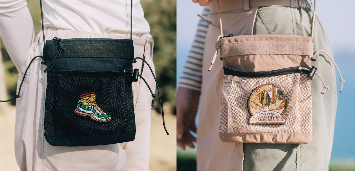 black-yama-multifunctional-bag-with-hiking-boot-patch-crossbody-Yama-Bag-Hong-Kong-Kwun-Tong-Grandmama-store