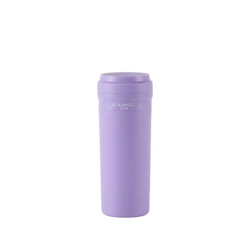 Camel Cuppa35｜350ml Glass Vacuum Mug with Plastic Outershell